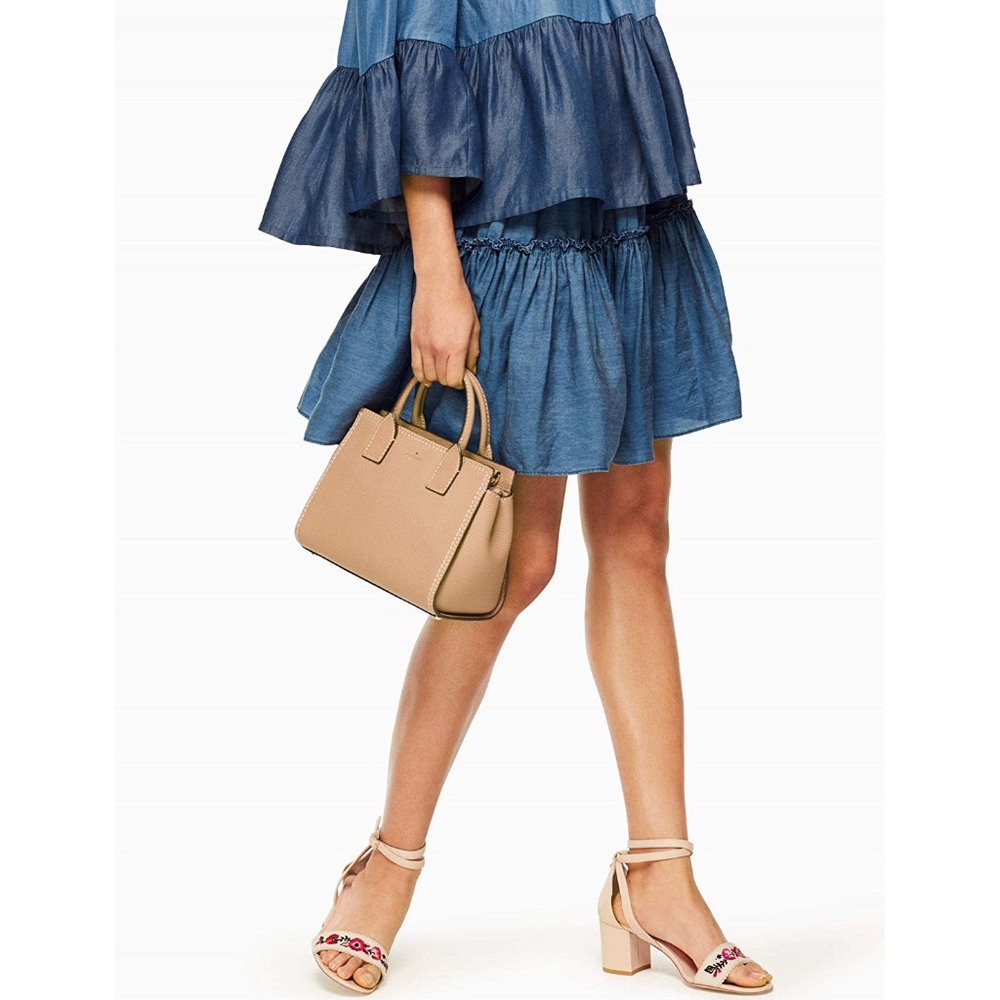 Kate Spade Dunne Lane Small Lake Leather Satchel - Picture 6 of 6